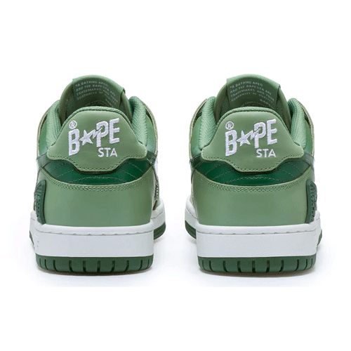 A Bathing Ape Bape SK8 Sta Green Gradation