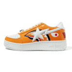 A Bathing Ape Shark Bapesta Orange