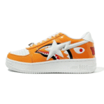A Bathing Ape Shark Bapesta Orange