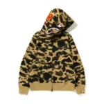 BAPE 1st Camo PONR Shark Hoodie