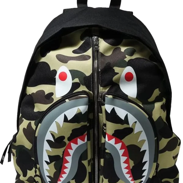 BAPE 1st Camo Shark Daypack ‘Yellow’