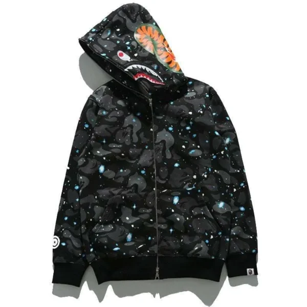 Bape ABC Shark Camo Hoodie