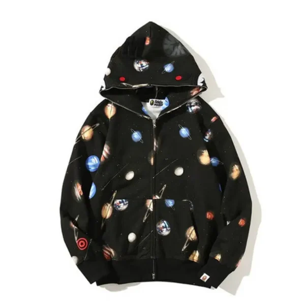 BAPE Planet Zipper Hoodie