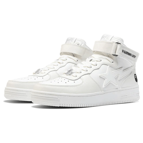 A Bathing Ape Women BAPESTA Mid Shoes
