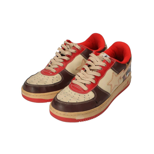 A Bathing Ape Bapesta Low Kanye West College Dropout