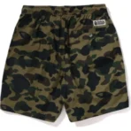 Bape 1st Camo Beach Shorts Mens-Green