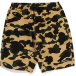 Bape 1st Camo Climbing Shorts Jr Kids-Yellow