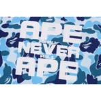Bape ABC Camo Asnka Crewneck Mens-Blue