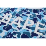 Bape ABC Camo Crystal Stone Crewneck Mens-Blue