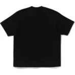 Bape ABC Camo Illusion Ape Head Relaxed Fit Tee Mens-Black