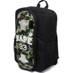 Bape ABC Camo Skateboard Daypack Kids-Black