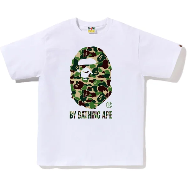 Bape ABC Camo by Bathing Ape Tee Mens-White
