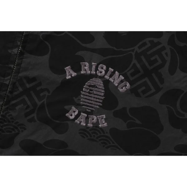 Bape Asia Camo Zip Jacket Mens-Black