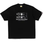 Bape Baby Milo Figure Relaxed Fit Tee Mens-Black