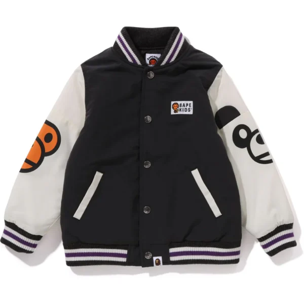 Bape Baby Milo Friends Sleeve Jacket Kids-Black
