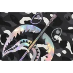 Bape City Camo Shark Crewneck Mens-Black