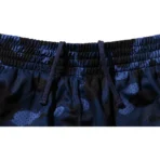 Bape Color Camo Wide Fit Basketball Shorts Mens-Navy
