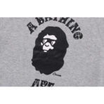 Bape Kids X Chocomoo College Crewneck Kids-Gray - Image 2