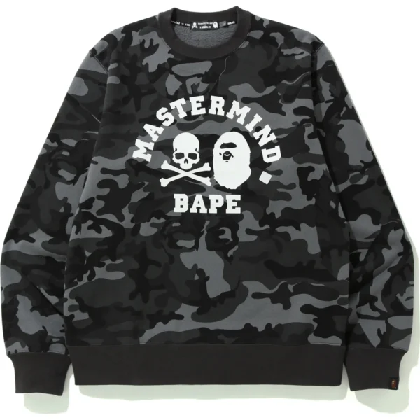 Bape MM Crewneck Mens-Black