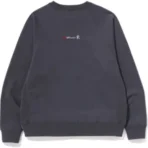 Bape Relaxed Fit Crewneck Mens-Gray
