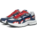 Bape Shark Bapesta France Mens-Navy