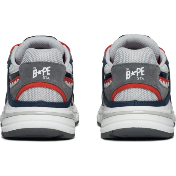 Bape Shark Bapesta France Mens-Navy
