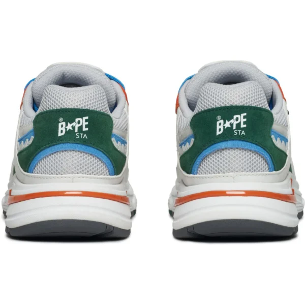 Bape Shark Bapesta Indonesia Mens-White