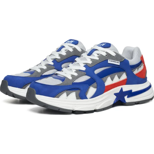 Bape Shark Bapesta Japan Mens-Blue