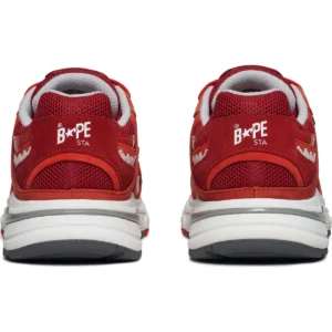 BAPE SHARK BAPESTA KOREA MENS-RED