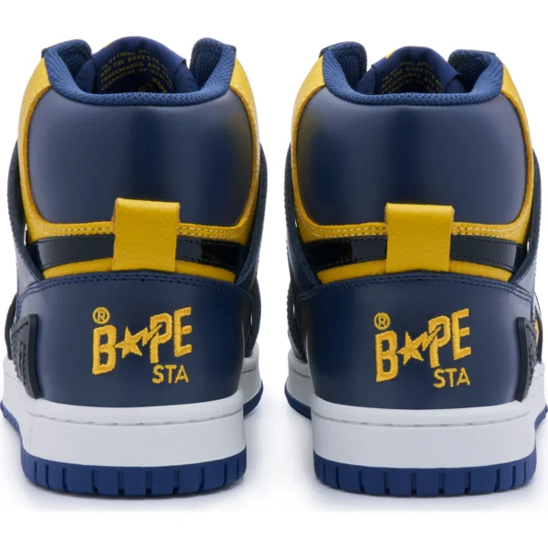 Bape Sta™ 93 Hi Ladies-Yellow Shoes