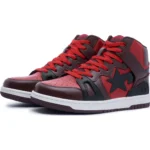 Bape Sta™ 93 Hi Mens-Red Shoes