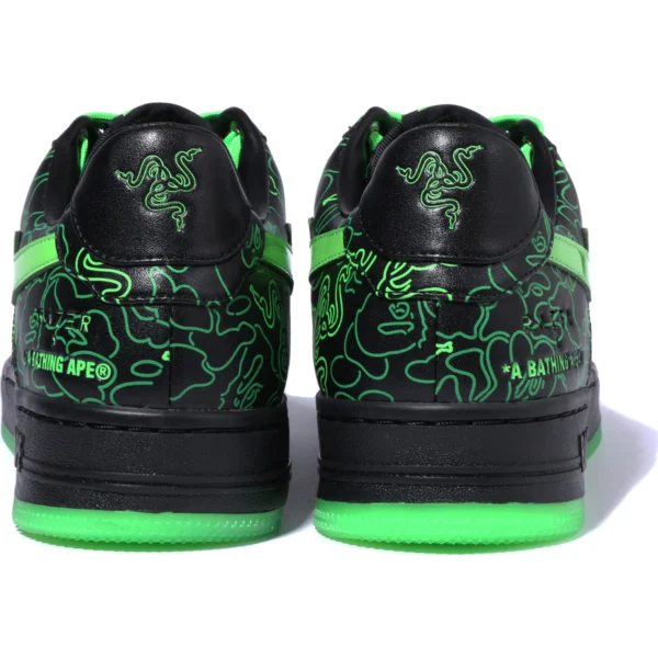 Bape Sta™ Bape® X Razer Neon Camo Ladies-Green