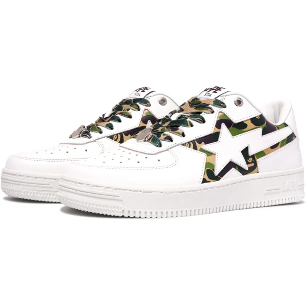 Bape Sta™ Icon ABC Camo Mens-White