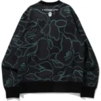 Bape Upcycle Crewneck Mens-Black