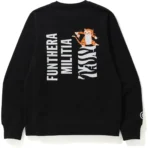 Bape Tiger Crewneck Mens-Black
