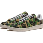 Bape X Adidas Stan Smith Bape ABC Camo Green