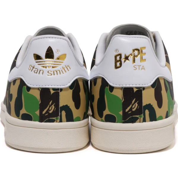 Bape X Adidas Stan Smith Bape ABC Camo Green