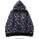 Bape X Ghostbusters Full Zip Hoodie-Multi