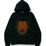 Bape X Kid Cudi Pullover Hooded Sweatshirt Black