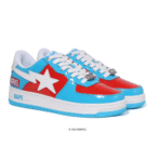 Bape X Marvel Bapesta Captain America