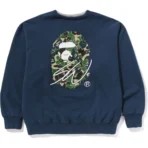 Bape X Sean Wotherspoon 4WAY Crewneck Mens-Blue