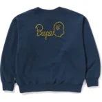 Bape X Sean Wotherspoon 4WAY Crewneck Mens-Blue