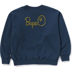 Bape X Sean Wotherspoon 4WAY Crewneck Mens-Blue