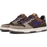 Bape® SK8 Sta #7 Mens-Brown Shoes