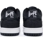 Bape® SK8 Sta Denim Mens-Black