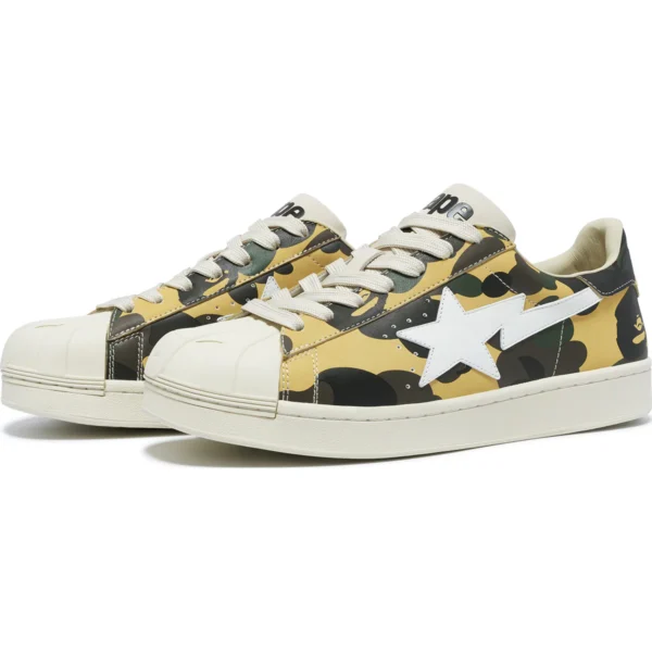 Bape® Skull Sta 1st Camo Ladies-Yellow Shoes