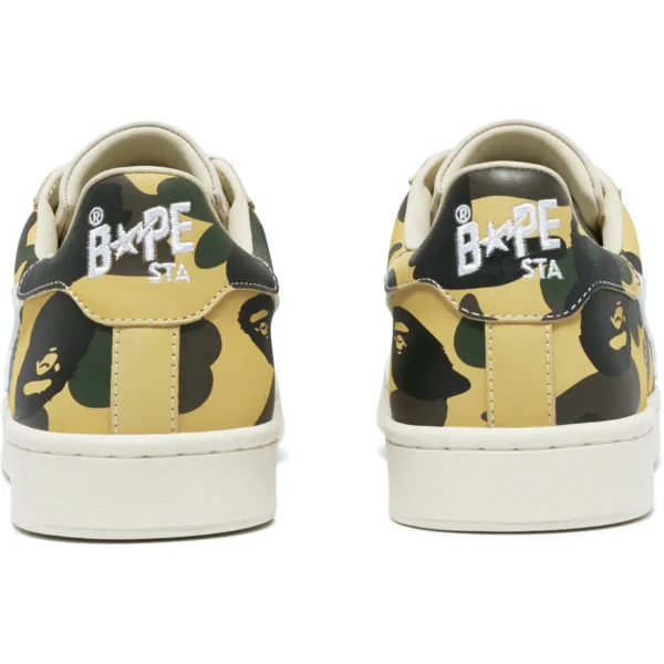 Bape® Skull Sta 1st Camo Ladies-Yellow Shoes