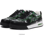 Road Sta Bape X Xbox Camo Mens-Black Shoes