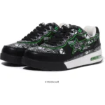 Road Sta Bape X Xbox Camo Mens-Black Shoes