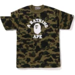 Bape 1st Camo College Tee